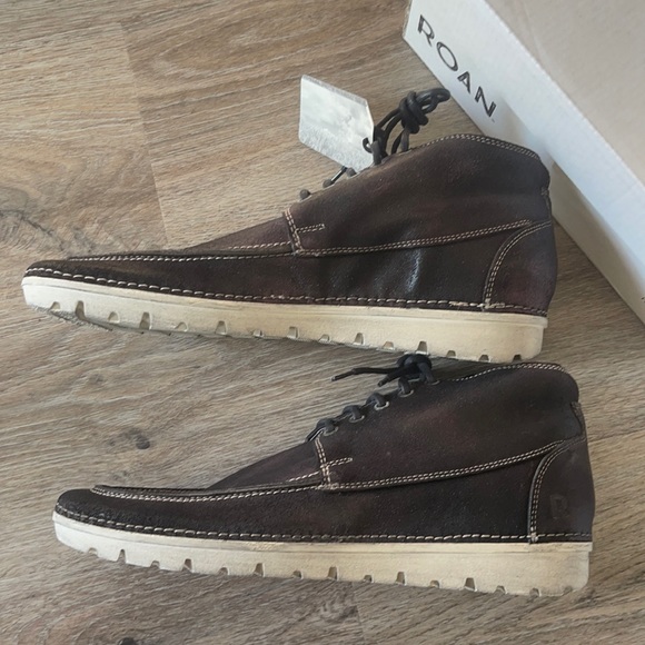 Roan by Bed | Stu “Tobias” Black Oiled Suede Chukka Boot Size 11 - Picture 7 of 16